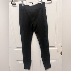 Vuori Black High-Waist Pocket Leggings Size S